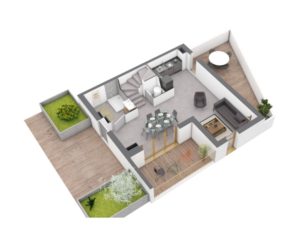 T3 - Duplex 1er niveau