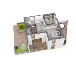 T3 - Duplex 2 eme niveau